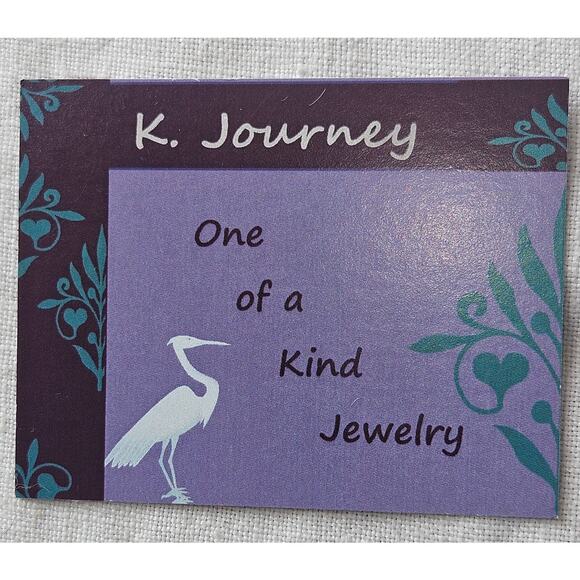 New!! One of a Kind Cluster Pendant Necklace by K Journey - Picture 4 of 5